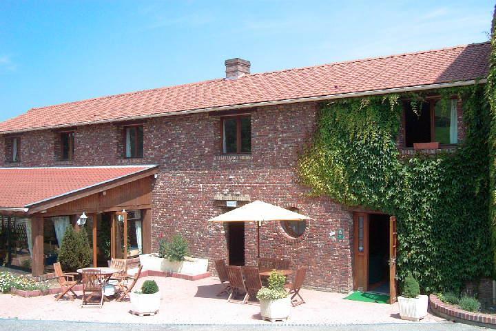 Hotel L'Eolienne Rouxmesnil-Bouteilles Exterior foto